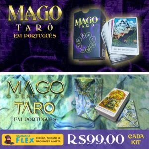 Cartas de Tarô Mago RPG