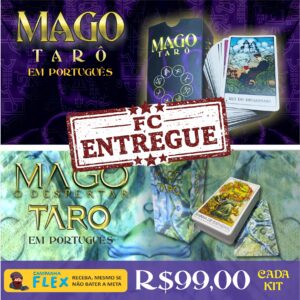 Cartas de Tarô Mago RPG